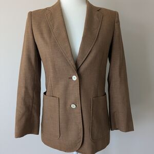 Preppy Brown Women's Blazer